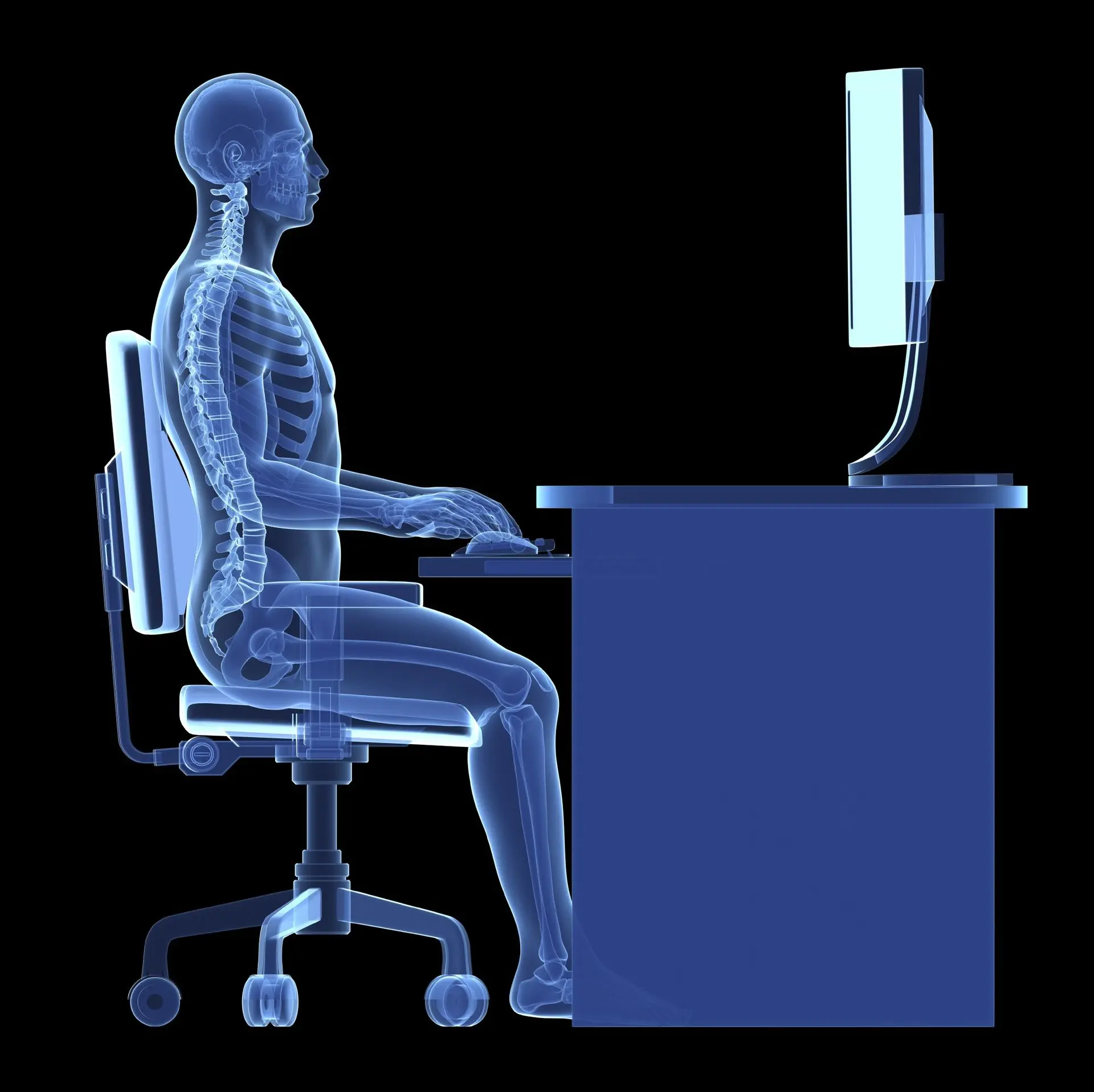 zithouding bureaustoel