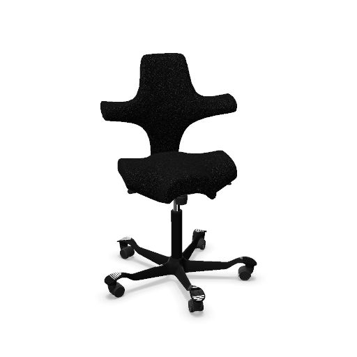 [P8106] HÅG Capisco (Price Group 1, Black, Lift 200 mm, Xtreme EXR009 (PG1), No Footring)