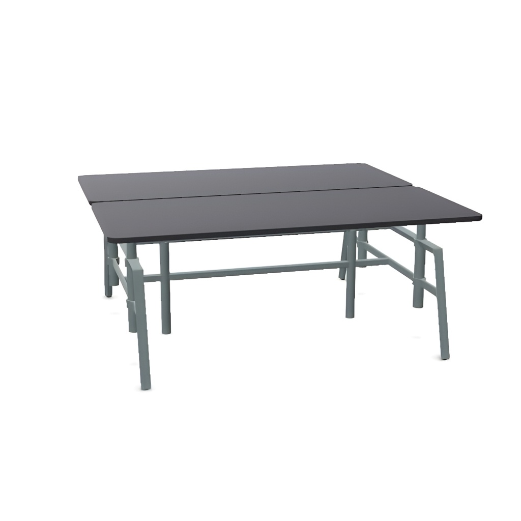 Wiesner-Hager etio — dubbele werkplek 2 x 180 x 80 cm