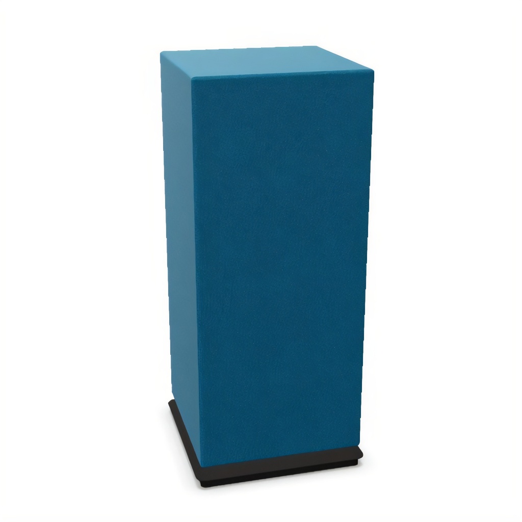 [BuzziTotem] BuzziTotem (Small, Beam, Fabric, Fabric Aqua 143, Baseplate, Black RAL 9005, No)