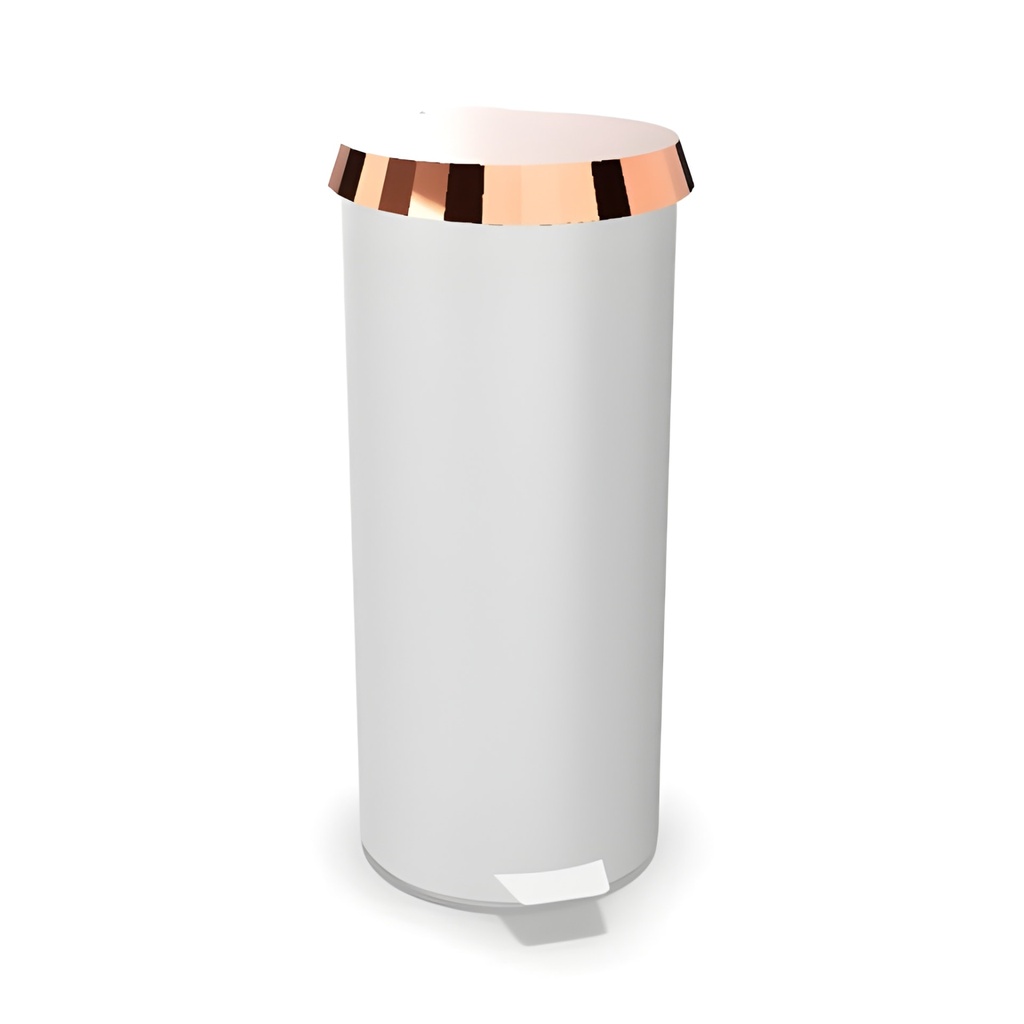 [N3003] Frost Pedal Bin 550 — pedaalemmer 15 liter (White, Copper, -CW)
