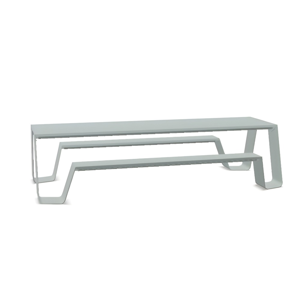 [HOA007] AA picknick, 300x160x74 cm, Verdigris