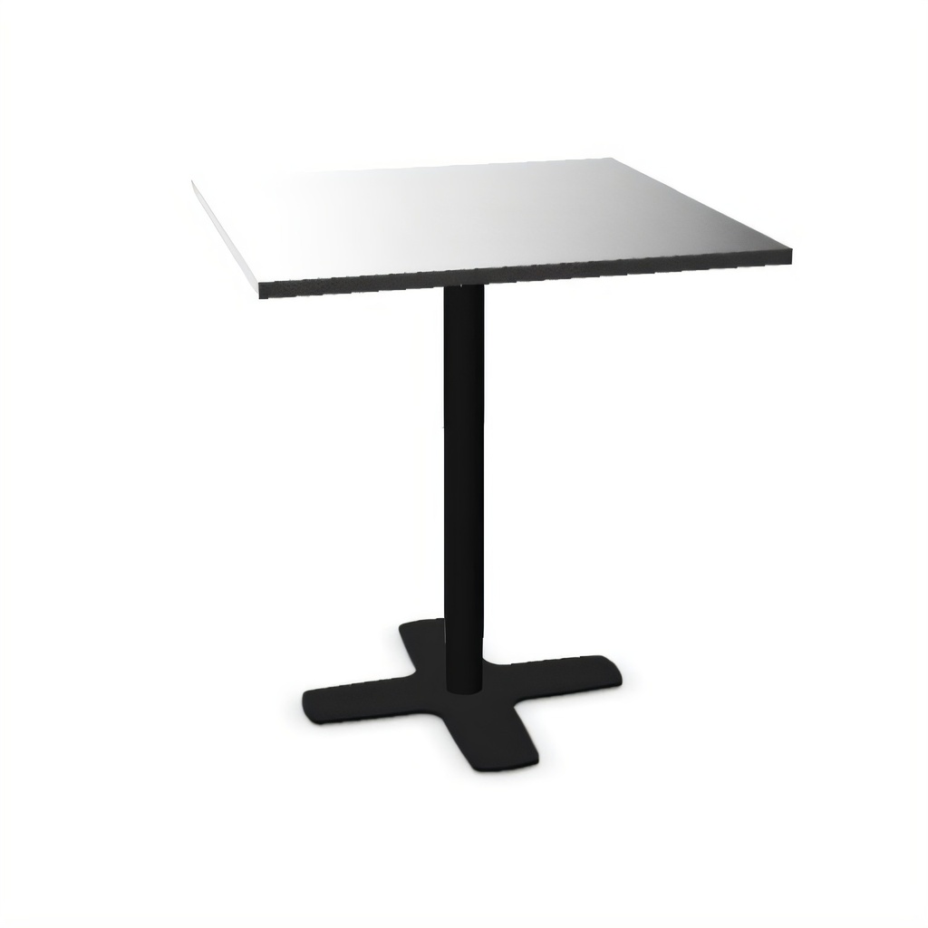 [SPINNER TA HPL8890] Perfecta Spinner HPL — hoge tafel 80 × 80 cm, hoogte 90 cm