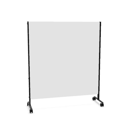 [4215] Cascando Round20 Alu — mobiel whiteboard 181 x 158 cm