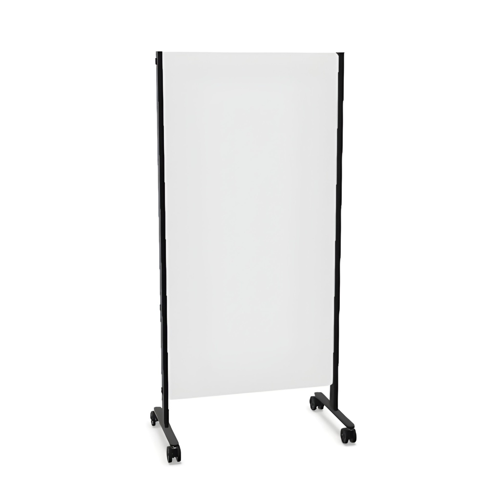 [4213] Round 20 Alu, whiteboard enkel, 181x88x50 (cm)