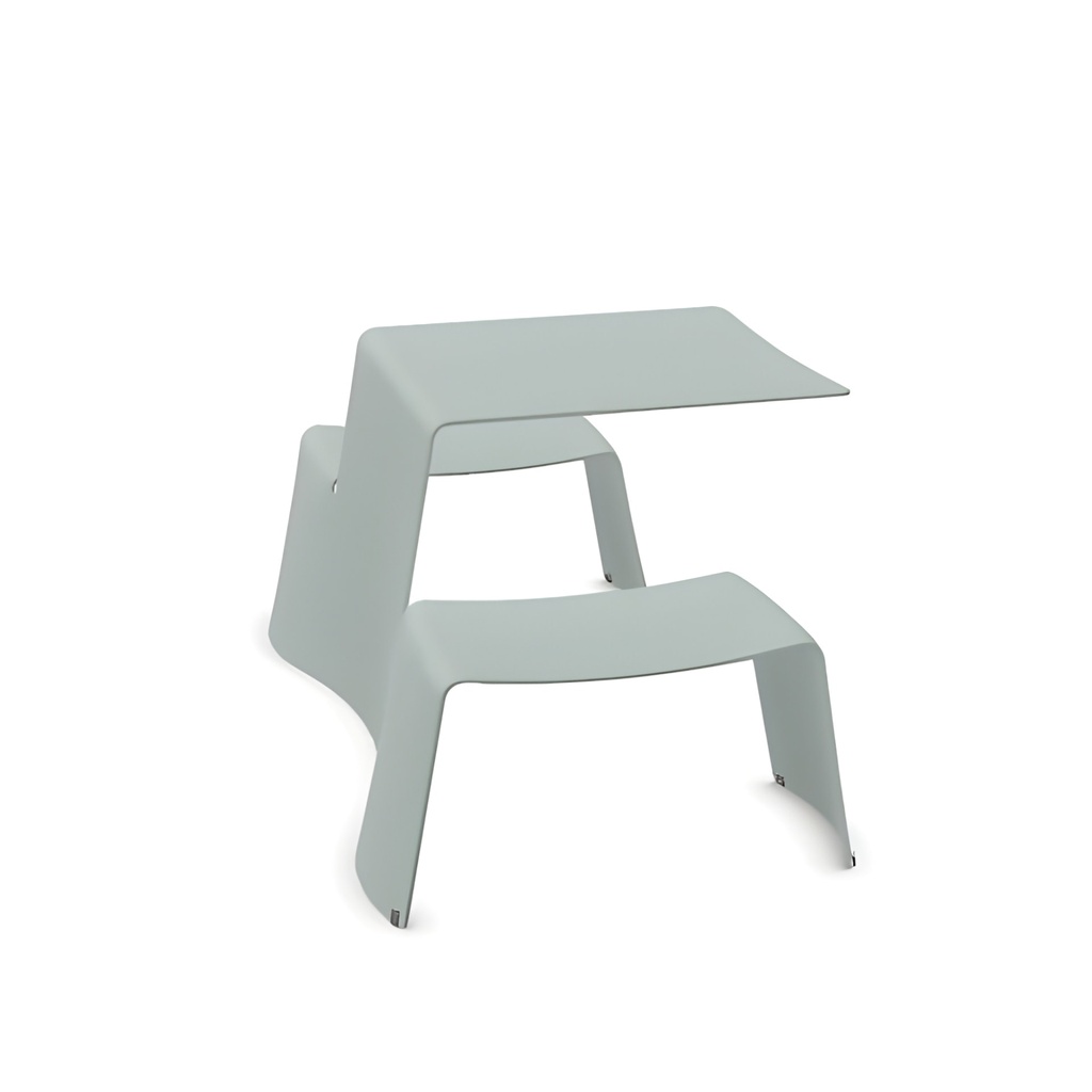 [PIC003] 2 zit, 147X95X75 cm, structuur lak, Verdigris