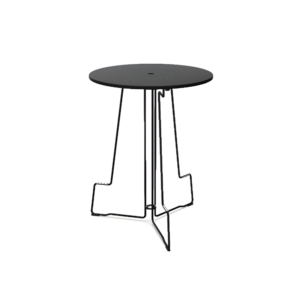 Tiki Tafel 3-frame + gaten, BLACK 2025