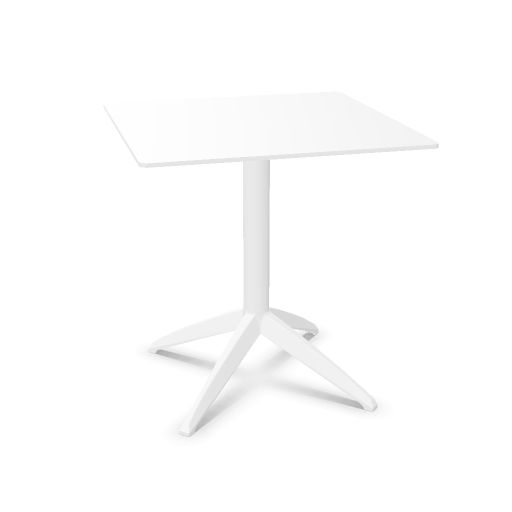 Genexco DOC 70 C — klaptafel 70 × 70 cm met kantelbaar blad