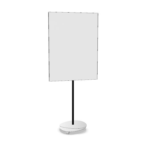 [NO-MO] Genexco Nota Mobile — verrijdbaar magnetisch glasbord 120 × 90 cm