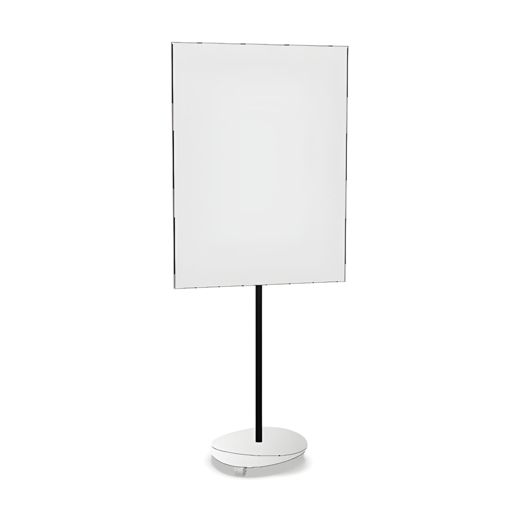 [NO-MO] Mobiele Note glazen tafel
