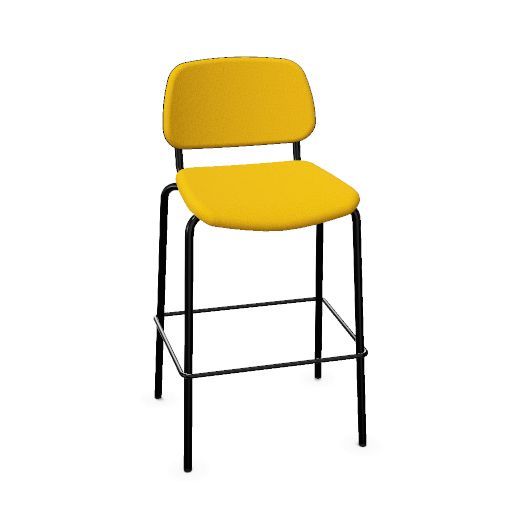 [Jami_1B] Lande Jami Barstool — barkruk gestoffeerd, zithoogte 71 cm