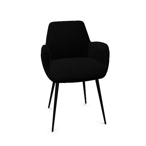 [MOOD_101_M0412] Mood 101 stoel met arml. PM11, uni, zith. 49cm