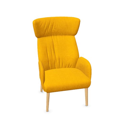 [C0213] Enora fauteuil HD PB, Uni, Zithoogte 46cm